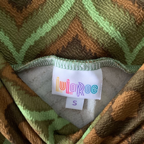 NWT S LuLaRoe Cassie Skirt with pattern - Picture 3 of 6